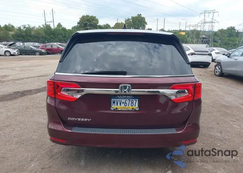 2019 Honda Odyssey Ex-L z USA, uszkodzony, nr VIN 5FNRL6H75KB019568